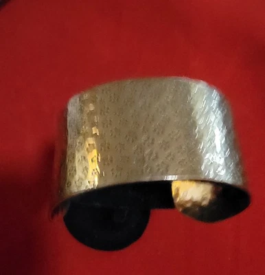 Copper Cuff With Puppy Paws Design - Image 1 of 4