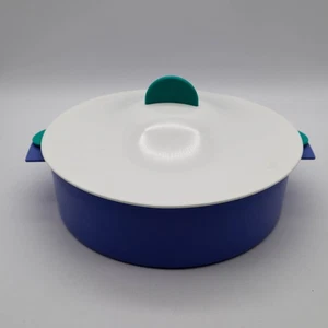 Vtg '90s Tupperware 3 piece Micro-Steamer Microwave Steamer Rice Cooker 3066A - Foto 1 di 4