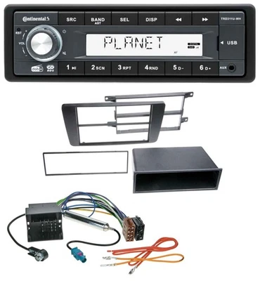 Continental MP3 AUX USB DAB 1DIN Autoradio für Skoda Octavia II 2004-2013 Yeti a - Bild 1 von 4