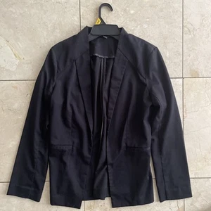 Guess Black Blazer Jacket Sz Large - Picture 1 of 4