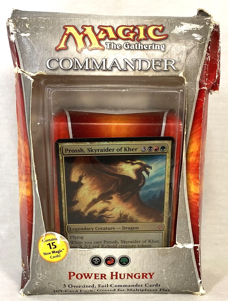 Magic the Gathering MTG Power Hungry 2013 Commander Deck *BOX DAMAGE* - Image 1 of 4