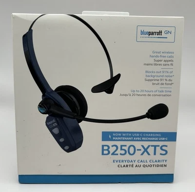 BlueParrott B250-XTS Headset Noise Cancelling Bluetooth Brand New Sealed - Image 1 of 4