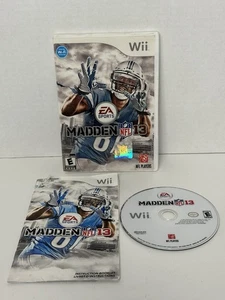 Madden NFL 13 (Nintendo Wii) CIB COMPLETE & TESTED Manual Damage - Picture 1 of 2