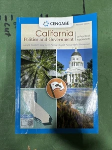 California Politics and Government, A Practical Approach 15th Edition -  GOOD - Bild 1 von 3