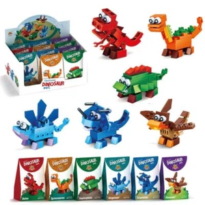 Cartoon Dinosaur Building Blocks Brick Kit - Picture 1 of 4