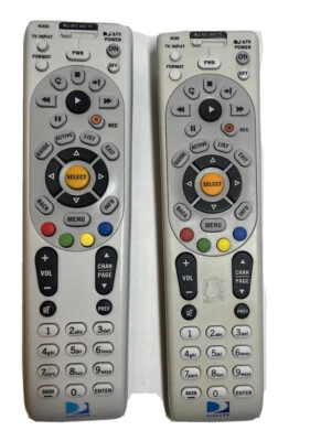 DIRECTV RC66RX and RC65X IR/RF Remote Control Only No Batteries Tested Works (2) - Image 1 of 4
