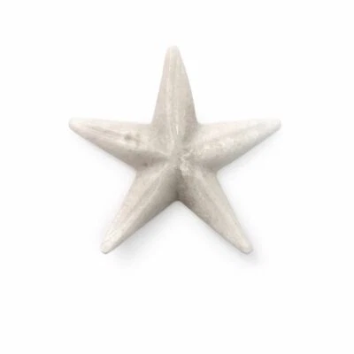 Adorno Estrella de Mar en Ónix Blanco Diseño Italiano Foto 1 de 2