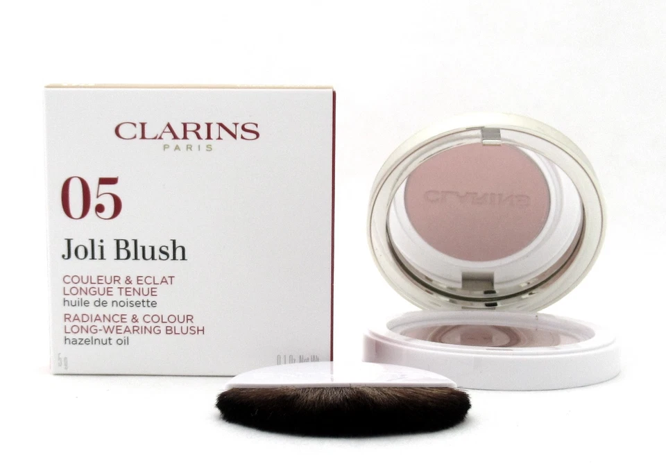 Clarins Joli Blush # 05 Cheeky Boum Long Wearing Blush 5 g./ 0.1 oz. New - Image 1 of 4