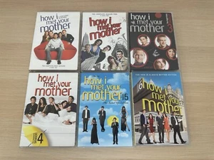 How I Met Your Mother TV Series - 6 DVD Box Set Lot - Seasons 1-6 (3-Disc Sets) - Picture 1 of 6