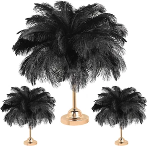 60 Pcs Large Ostrich Feathers Bulk Natural Plumes for Centerpiece 18-20 Inch (45 - Picture 1 of 6