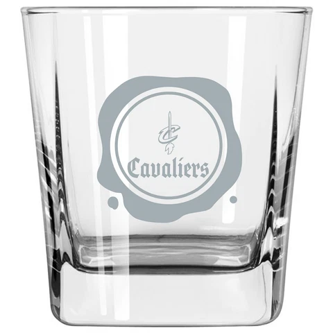 Cleveland Cavaliers 14oz. Frost Stamp Old Fashioned Glass Cover