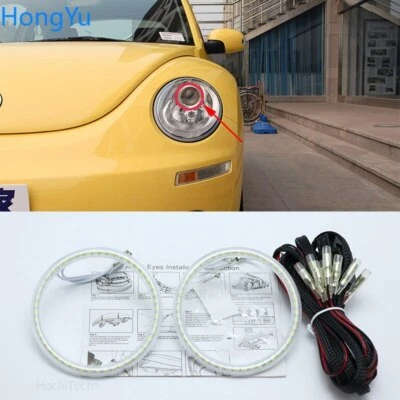 SMD led Angel Eyes Halo Ring DRL For Volkswagen VW Beetle 2006-2010 accessories - Image 1 of 4