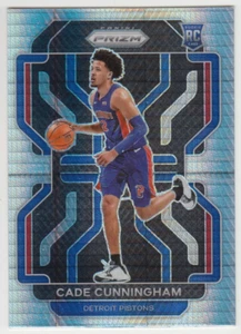 2021-22 Panini Prizm Pistons Cade Cunningham Plata Hyper Prizm #282 Novato RC - Imagen 1 de 4
