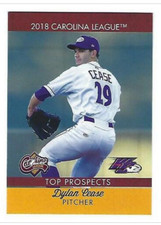 2018 Choice Carolina League All-Stars #20 Dylan Cease Chicago White Sox