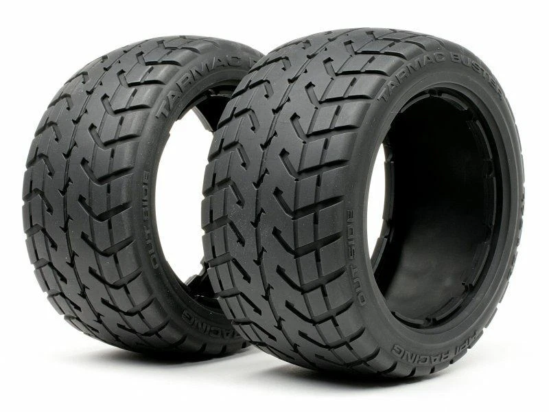 HPI Racing - Tarmac Buster Tire, M Compound, 170x80mm, (2pcs), Baja 5B - Image 1 of 1
