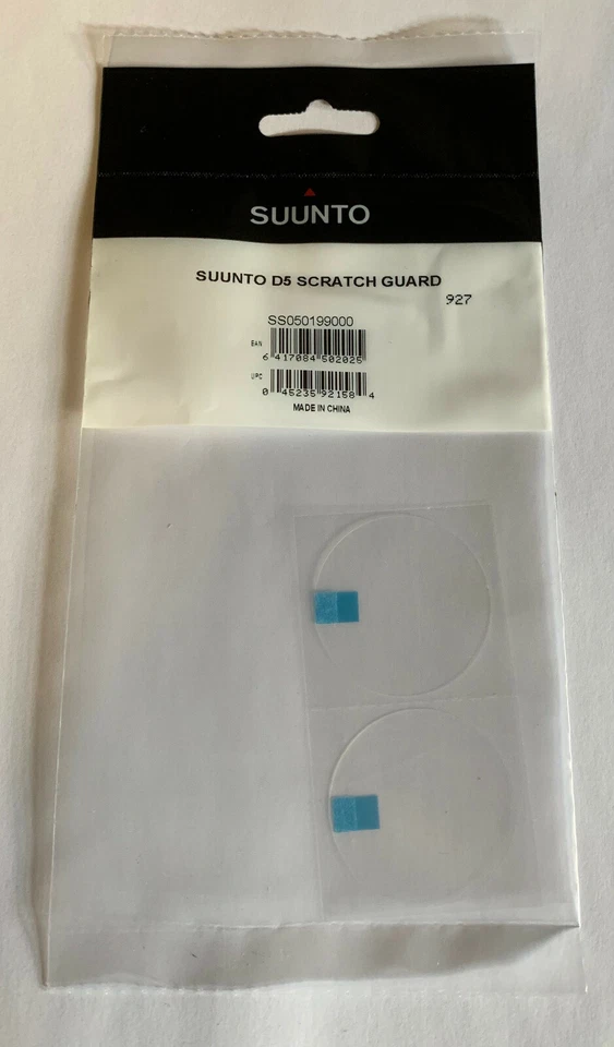 Suunto D5 Displayschutzfolie für Tauchcomputer
