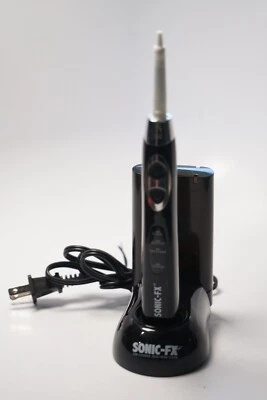 Cepillo de dientes sónico electrónico recargable multivelocidad SONIC-FX SOLO USADO con temporizador Foto 1 de 4