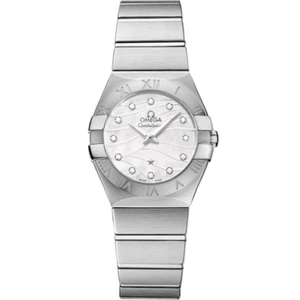 OMEGA Constellation Quartz 27MM 123.10.27.60.55.003 woman - Picture 1 of 5