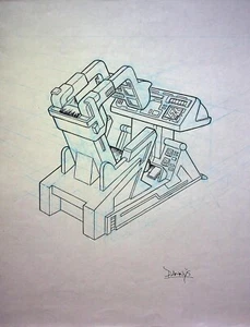 Wild C.A.T.s JIM LEE TV-Serie Produktion SIGNIERT Rich Dannys Location Requisiten #RD - Bild 1 von 2