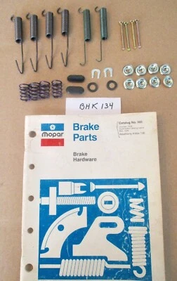 New Mopar 11 X 2 inch REAR brake hardware kit 1969-1975 C-Body, 1969 Dodge Truck - Image 1 of 3