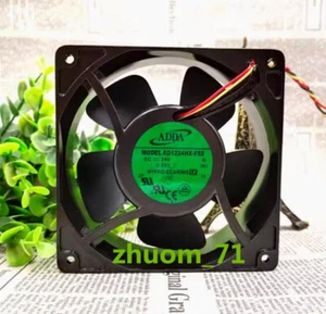 1PC ADDA AD1224HX-F52 24V 0.32A 12038 12cm Metal waterproof cabinet cooling fan - Picture 1 of 5