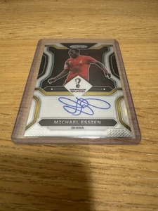 2022 Prizm World Cup Soccer #S-MES Michael Essien Auto Signatures Ghana Chelsea - Picture 1 of 4