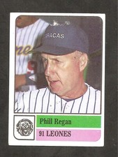 Phill Regan 1991-92 Venezuelan Winter League Sticker #91