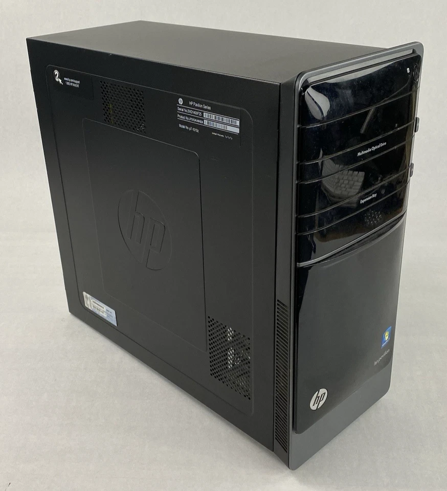 HP Pavilion P7-1010z MT AMD Athlon II x4 645 3.10GHz 4GB RAM No HDD No OS - Image 1 of 4