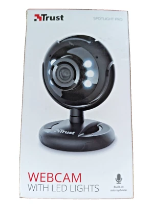 New Trust Web Cam With LED Lights - Spotlight Pro Webcam Built In Microphone - Image 1 of 3