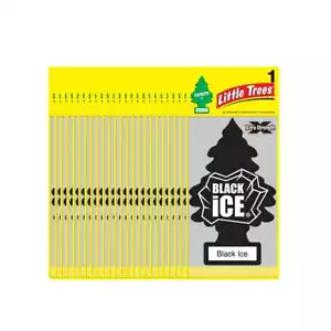 Little Trees Xtra Strength Black Ice Car Home Air Freshener 1-3-6-12-24 pc - Picture 1 of 20