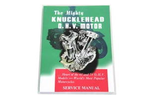 Factory Service Manual for 1940 - 1947 Covers Knucklehead and Flathead OHV - Picture 1 of 3