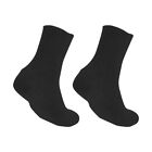 2 Pcs Pure Cotton Sock Man Foot Spa Socks Recovery Classical Grid