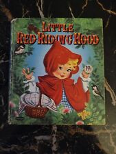 Vintage 1957 - Little Red Riding Hood - Tell-A-Tale Children's Book Zillah Lesko
