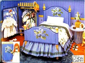 WOW!! MAKE 18" PUPPENZIMMER MÖBEL & BETTWÄSCHE SCHNITTMUSTER Vogue 9352 535 - Bild 1 von 9