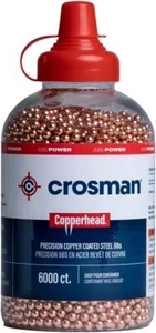 Crosman Copperhead 4.5mm Copper Coated BBs In EZ-Pour Bottle For BB Air Pistols - Picture 1 of 6