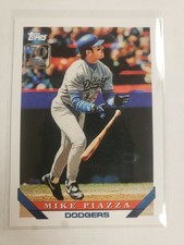 2021 Topps Series 1 Double Header #TDH-15 Mike Piazza Los Angeles Dodgers