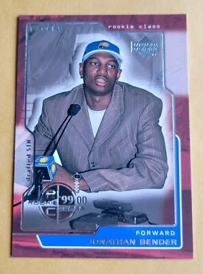 JONATHAN BENDER - 1999-00 Upper Deck Rookie Class #160  **MINT**  FREE SHIPPING! — 第 1/2 张图片