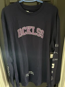 Men’s Reckless XL Long Sleeve Shirt - Picture 1 of 2