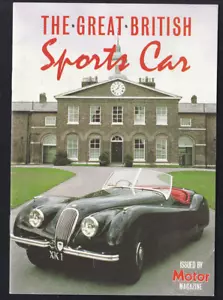 24 Motor Magazine British Sports Cars Cards Lotus Elan Triumph TR2 TR7 AC Cobra - Picture 1 of 8