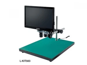 HOZAN Mikroskop Monitor Kamera [L-KIT563] Display Lenz Base Full Set Modell - Bild 1 von 2