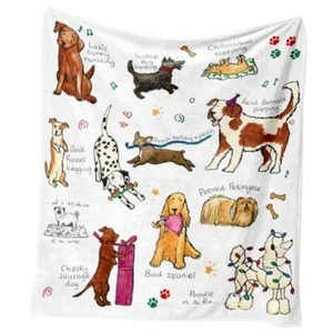 Christmas Throw Blanket for Couch 60x50,Holiday Festival Christmas Blanket 5 - Picture 1 of 8