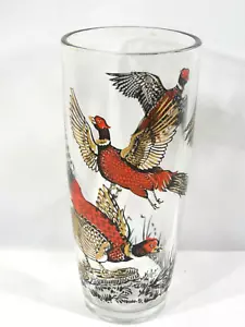 "RINGHALSFASANE" MIX-/TRINKGLAS VINTAGE MID CENTURY WUNDERSCHÖN - Bild 1 von 4