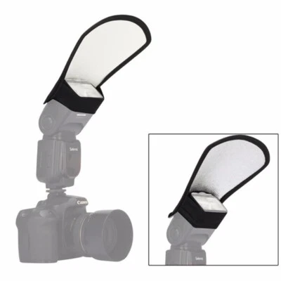 1 PCS 2-in-1 Camera Flash Diffuser Softbox Reflector Photo Flash Light Reflector - Image 1 of 4