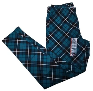 No Boundaries Junior Knöchel Leggings Medium 7-9 neu mit Etikett grün schwarz kariert - Bild 1 von 5