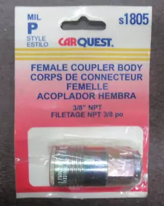 MILTON / CARQUEST S1805 3/8" FEMALE COUPLER BODY - Picture 1 of 9