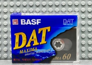 DAT BASF DAT MAXIMA 60 DIGITAL AUDIO TAPE (1) (SEALED) - Picture 1 of 3