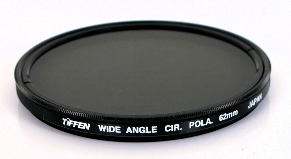 VTG PROFESSIONAL CAMERA LENS FILTER TIFFEN WIDE ANGLE CIRCULATOR POLARIZER 62MM - Image 1 of 1