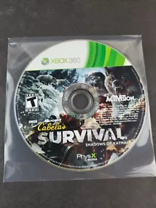 Cabela's Survival Shadows of Katmai (Microsoft Xbox 360, 2011) Game Disc Only - Picture 1 of 1