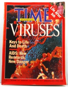 Time Magazine November 3 1986 No 44 Australia Viruses Life Death Aids Research - Picture 1 of 5