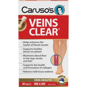 Caruso's Veins Clear 30 Tablets - Picture 1 of 3